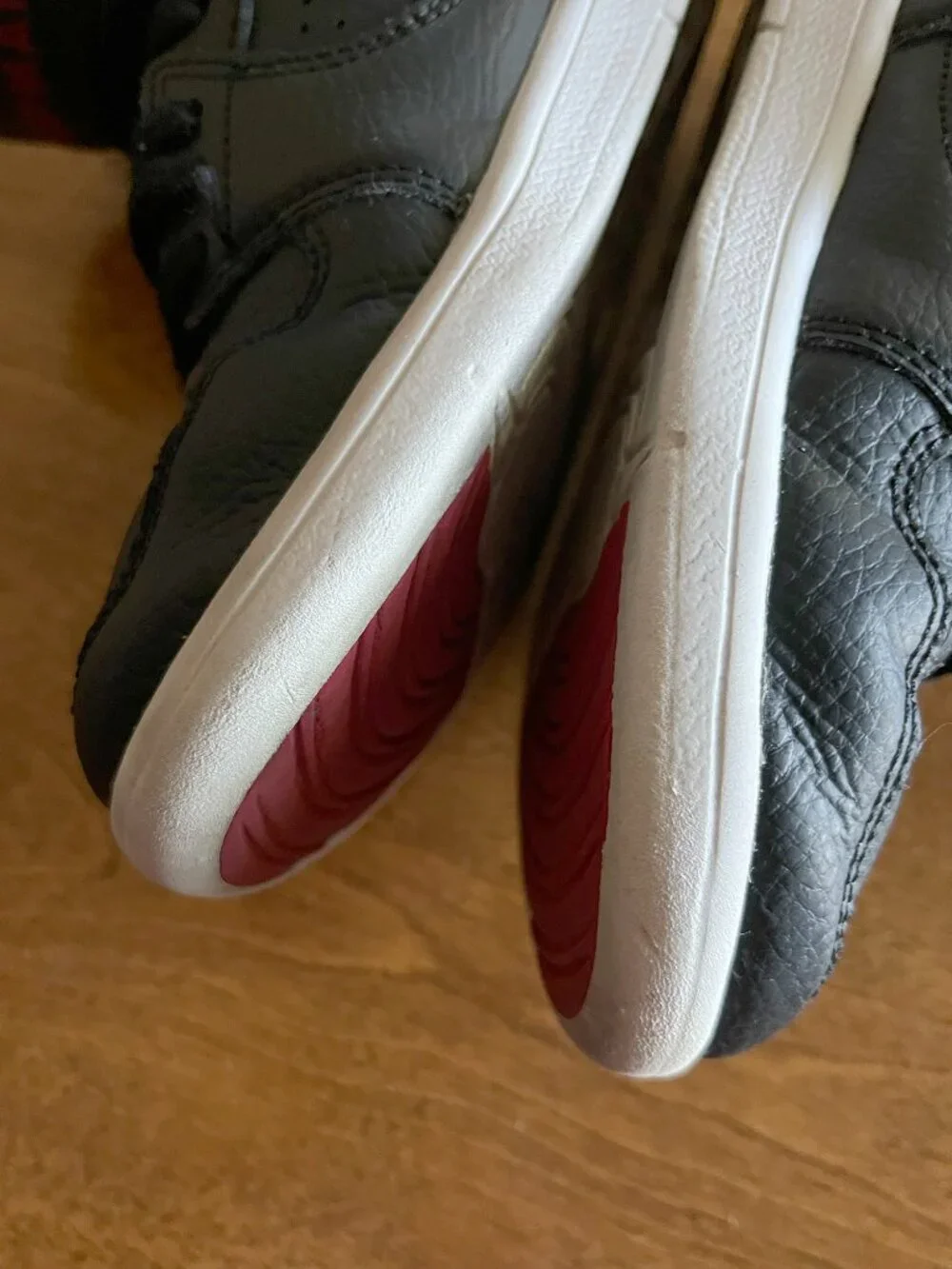Nike Air Jordan black sneakers 2.5Y